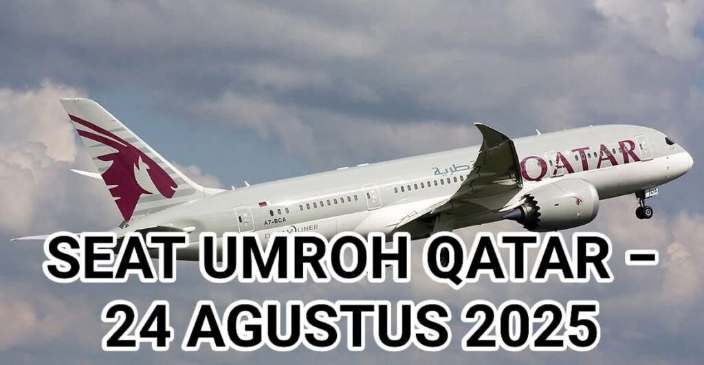 Tiket Group Umrah Qatar Air Ventix